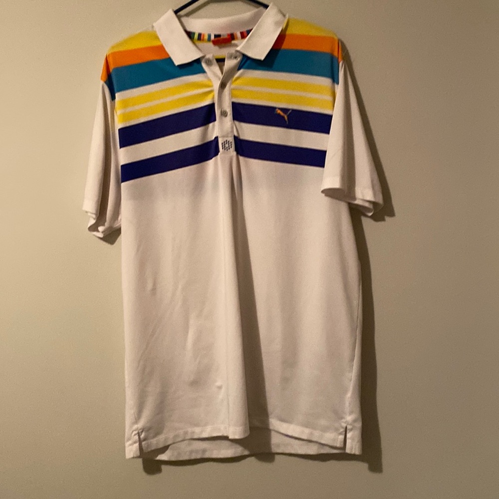 Mens Puma Golf Polo. Like new. Large